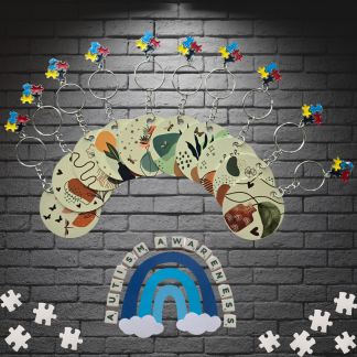 Key Chains - Autism Awareness